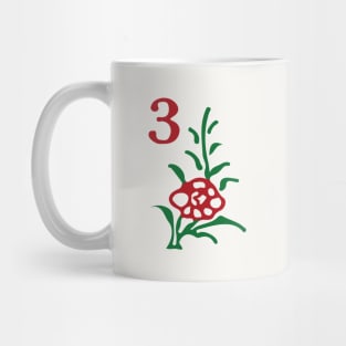 Season Flower Hua 3 Chrysanthemum 菊 Tile. It's Mahjong Time! Mug